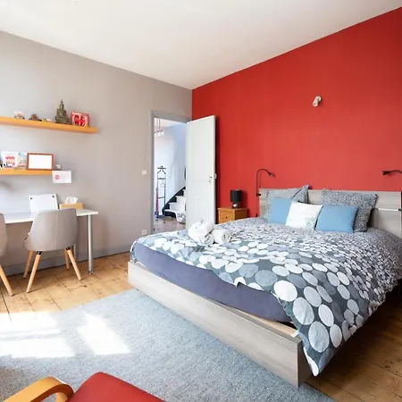 Maison Du Jardin Botanique 7 Min Centre Et Gare Accueil Velos Privat bolig Tourcoing